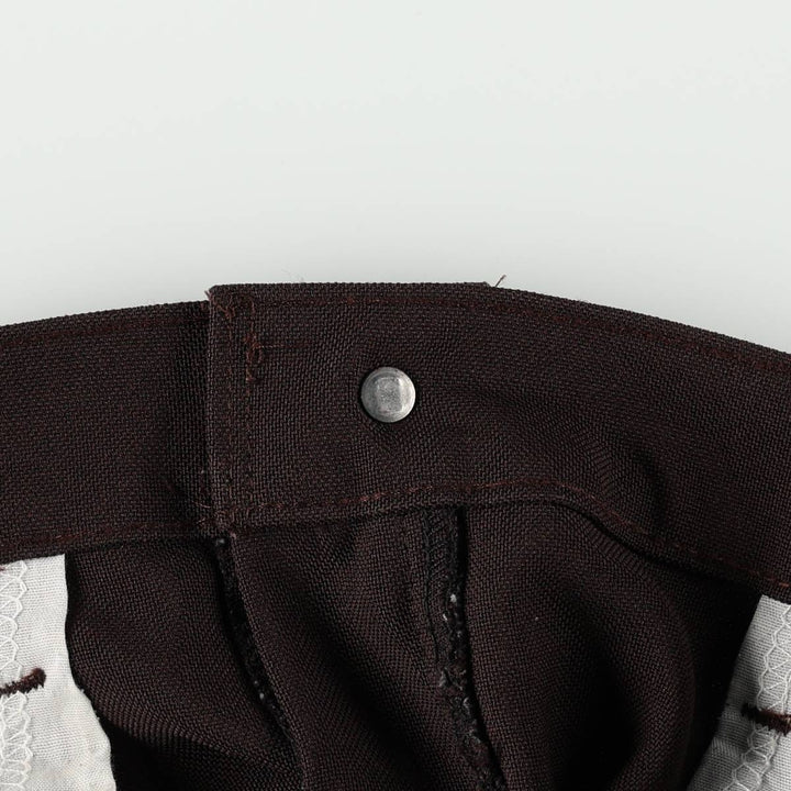Levi's 10517-4528 Men's Slacks Pants, Size W36 (approx.), Vintage unclear brown type Vintage Second Hand