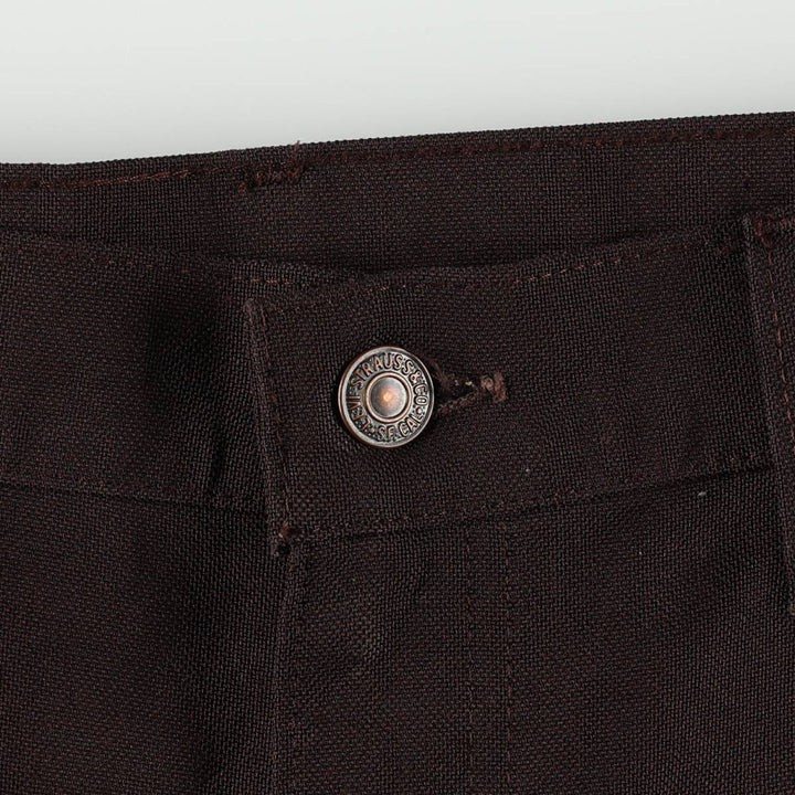 Levi's 10517-4528 Men's Slacks Pants, Size W36 (approx.), Vintage unclear brown type Vintage Second Hand