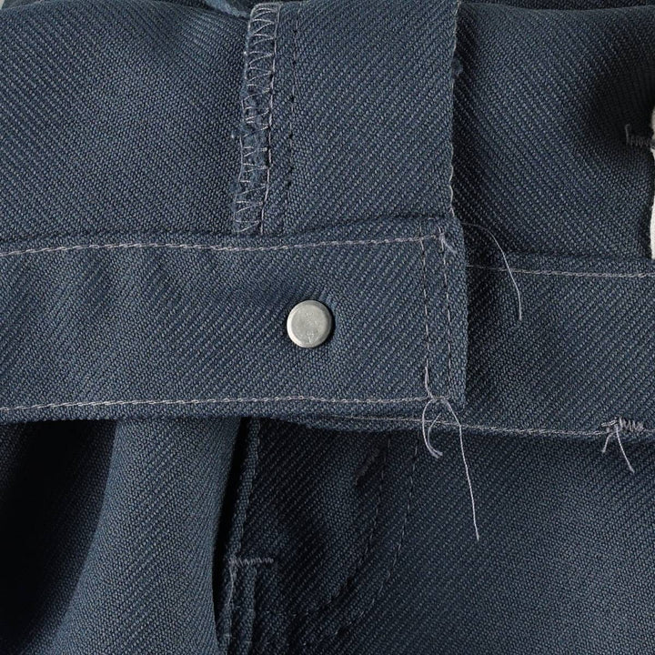 1980'S Levi's 10517 6116 Slacks Pants, Made in USA, Men's W36 (approx.), Vintage polyester blue type Vintage Second Hand