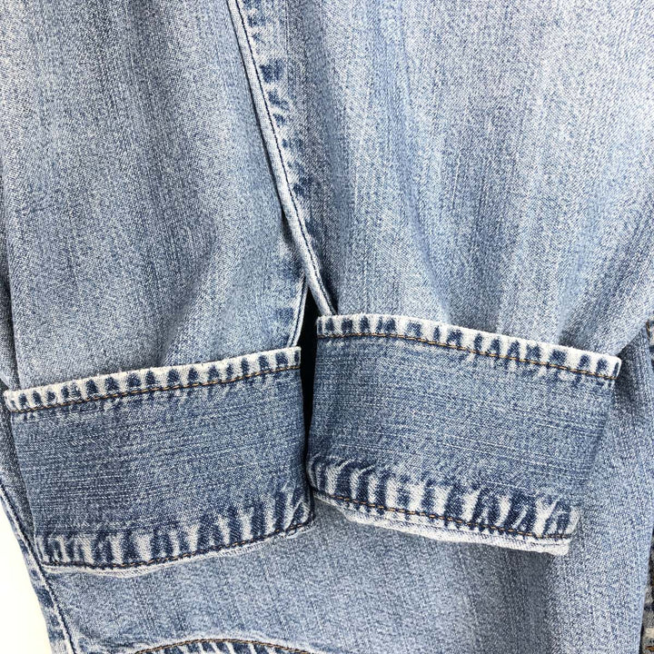 Levi's Long-Sleeve Denim Western Shirt, Men's Size L (approx.) cotton blue type Vintage Second Hand
