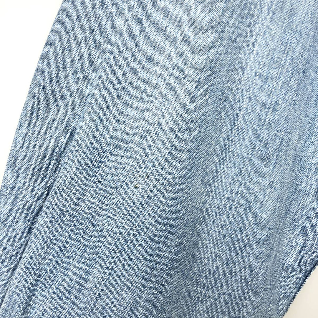 Levi's Silver Tab Long-Sleeve Denim Western Shirt, Men's Size XL (approx.) unclear Blue type light blue Vintage Second Hand