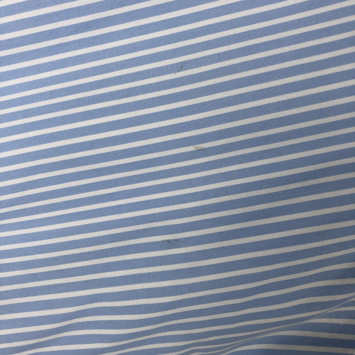 Ralph Lauren Golf Long-Sleeve Button-Down Striped Shirt, Men's Size XL (approx.) cotton Blue type light blue Vintage Second Hand