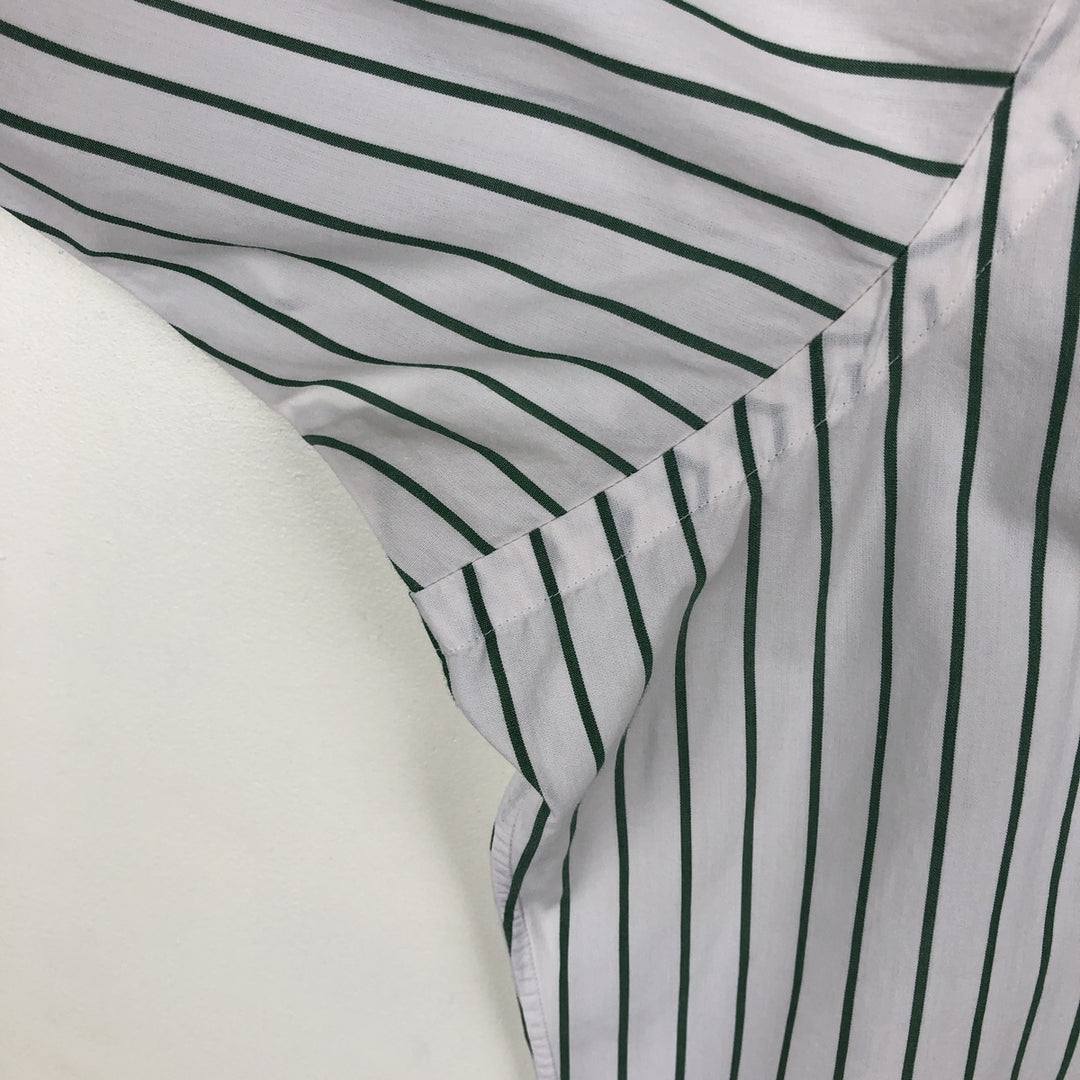 Ralph Lauren POLO by Ralph Lauren ANDREW Long Sleeve Cotton Striped Shirt Men's XL cotton white type Vintage Second Hand
