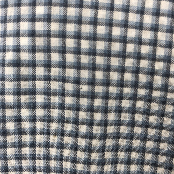 Ralph Lauren BLAKE long sleeve button down check shirt, men's size L cotton Blue type light blue Vintage Second Hand