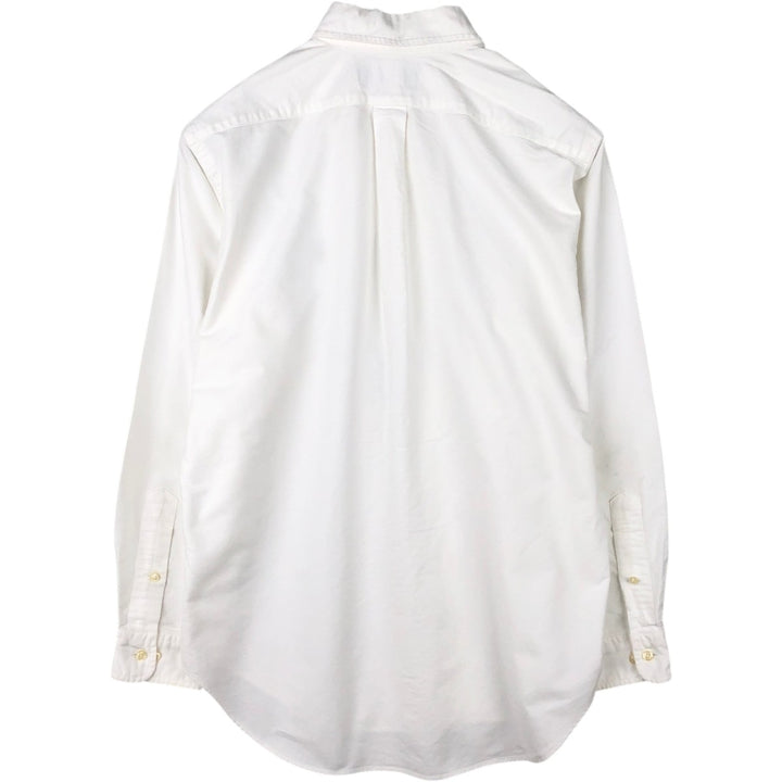 Ralph Lauren Classic Fit long sleeve button down shirt, men's size M cotton white type Vintage Second Hand
