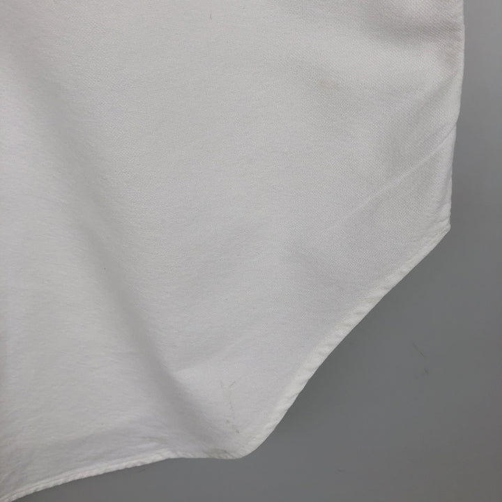 Ralph Lauren Classic Fit long sleeve button down shirt, men's size M cotton white type Vintage Second Hand