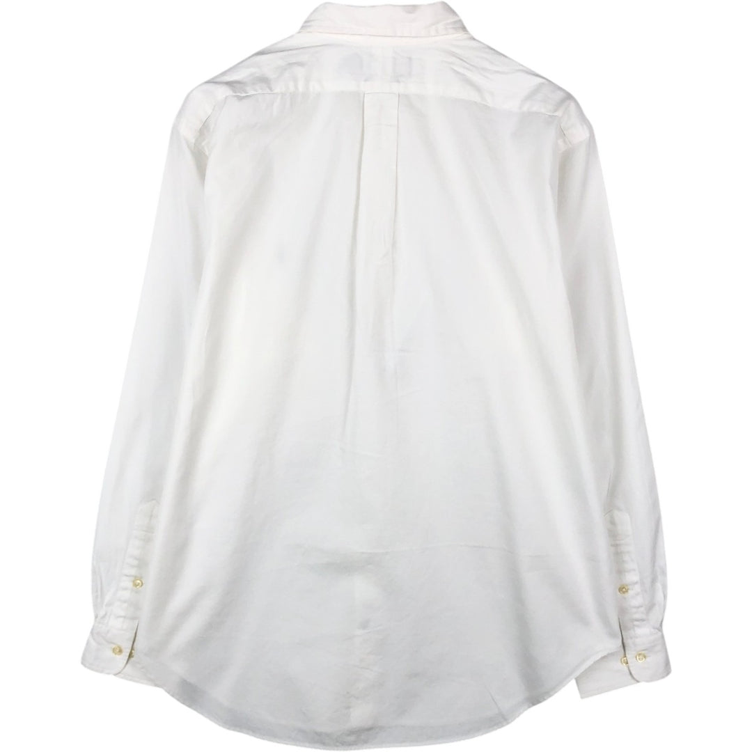 Ralph Lauren Classic Fit Long Sleeve Button Down Shirt Men's XL cotton white type Vintage Second Hand