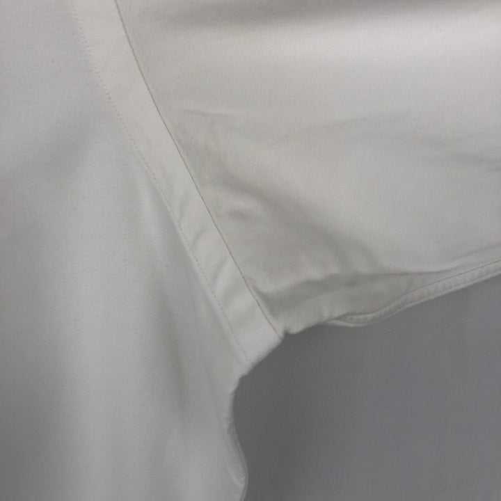 Ralph Lauren Classic Fit Long Sleeve Button Down Shirt, Men's Size L cotton white type Vintage Second Hand
