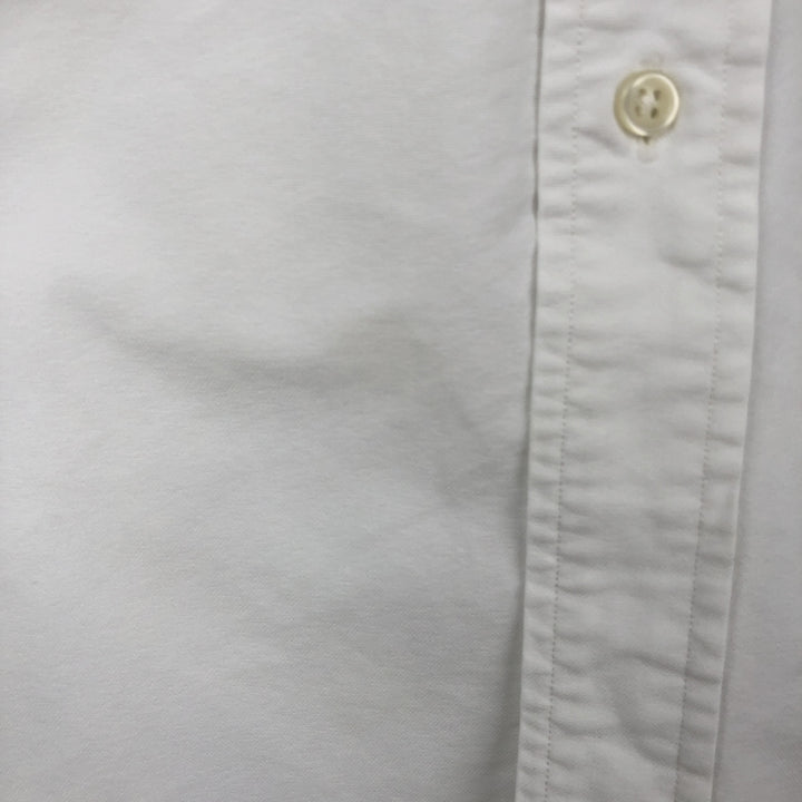 Ralph Lauren Classic Fit Long Sleeve Button Down Shirt, Men's Size L cotton white type Vintage Second Hand