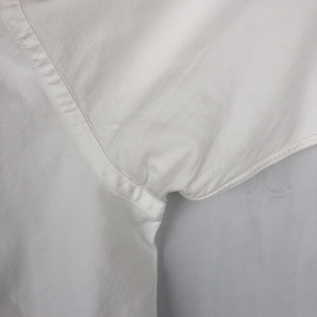 Ralph Lauren Classic Fit Long Sleeve Button Down Shirt, Men's Size L cotton white type Vintage Second Hand