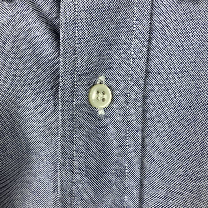 Ralph Lauren BLAKE long sleeve button down shirt, men's XL size cotton blue type Vintage Second Hand