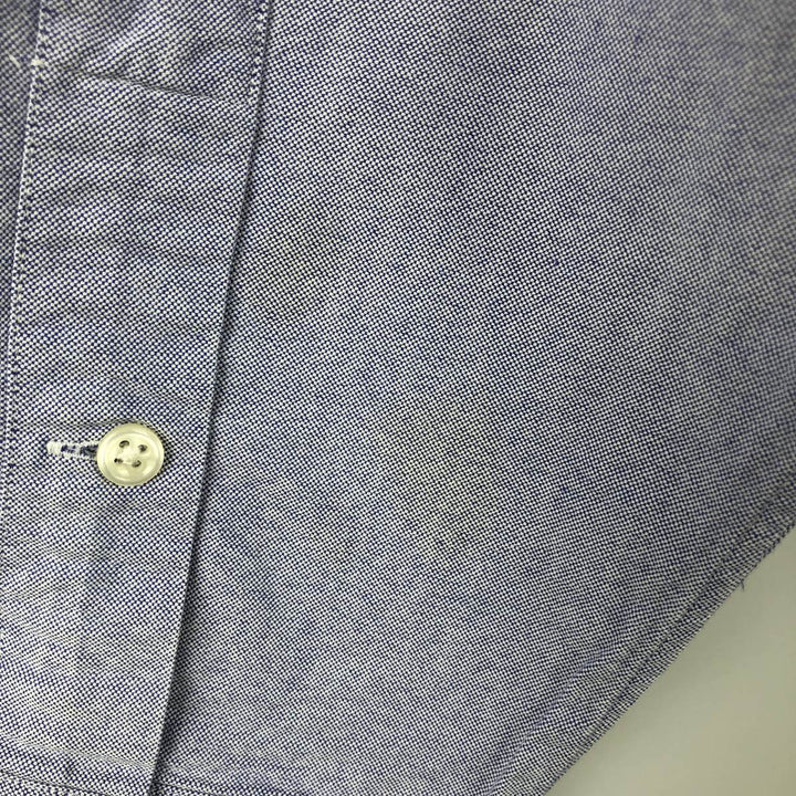Ralph Lauren BLAKE long sleeve button down shirt, men's XL size cotton blue type Vintage Second Hand