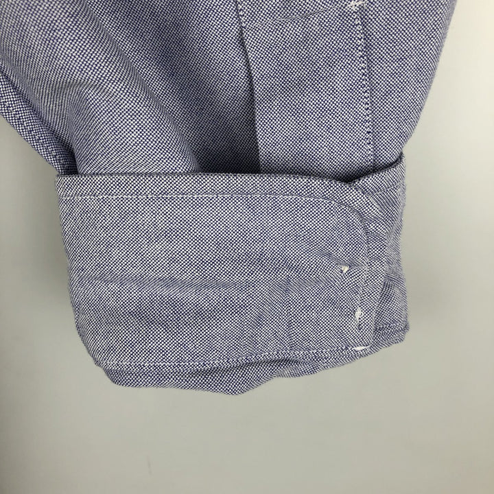 Ralph Lauren BLAKE long sleeve button down shirt, men's XL size cotton blue type Vintage Second Hand