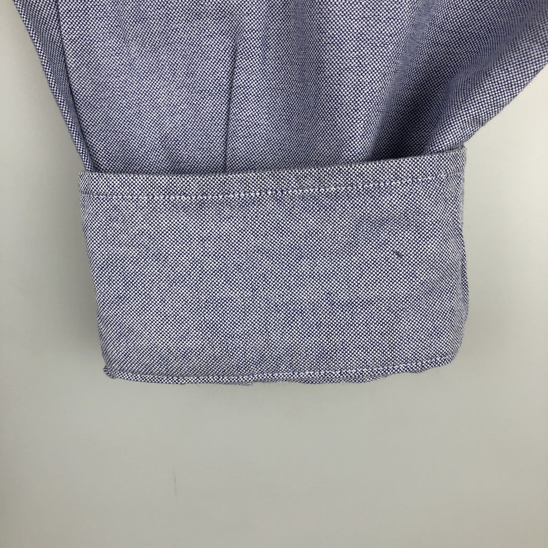 Ralph Lauren BLAKE long sleeve button down shirt, men's XL size cotton blue type Vintage Second Hand