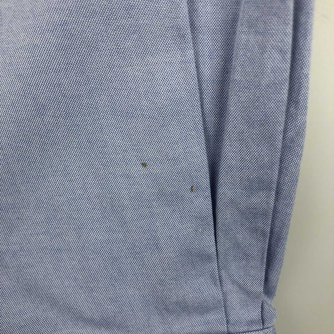 Ralph Lauren Classic Fit Long Sleeve Button Down Shirt, Men's Size L cotton blue type Vintage Second Hand