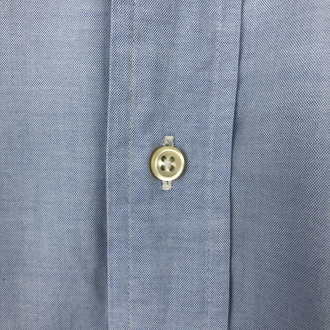 Ralph Lauren Classic Fit Long Sleeve Button Down Shirt Men's XL cotton blue type Vintage Second Hand