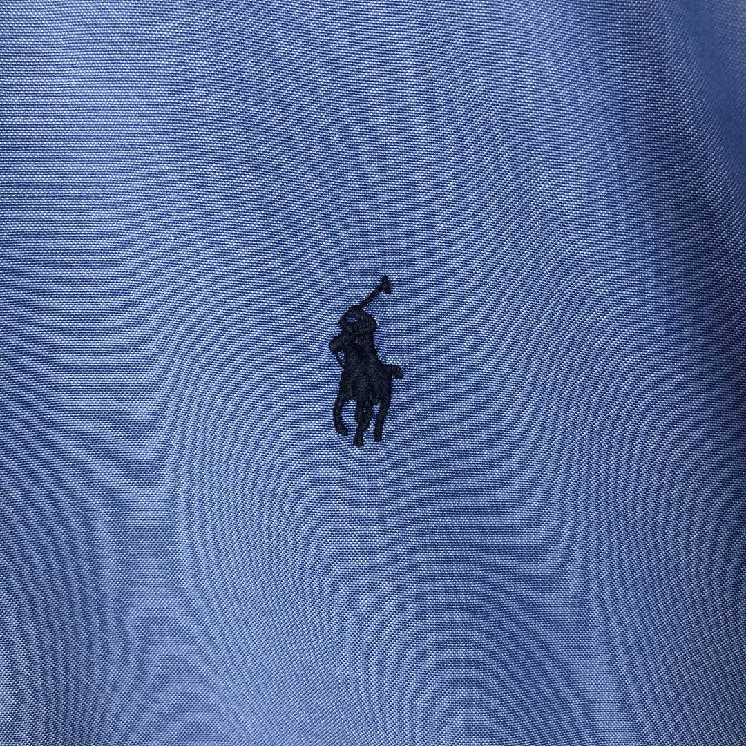 Ralph Lauren Classic Fit Long Sleeve Button Down Shirt Men's XL cotton blue type Vintage Second Hand