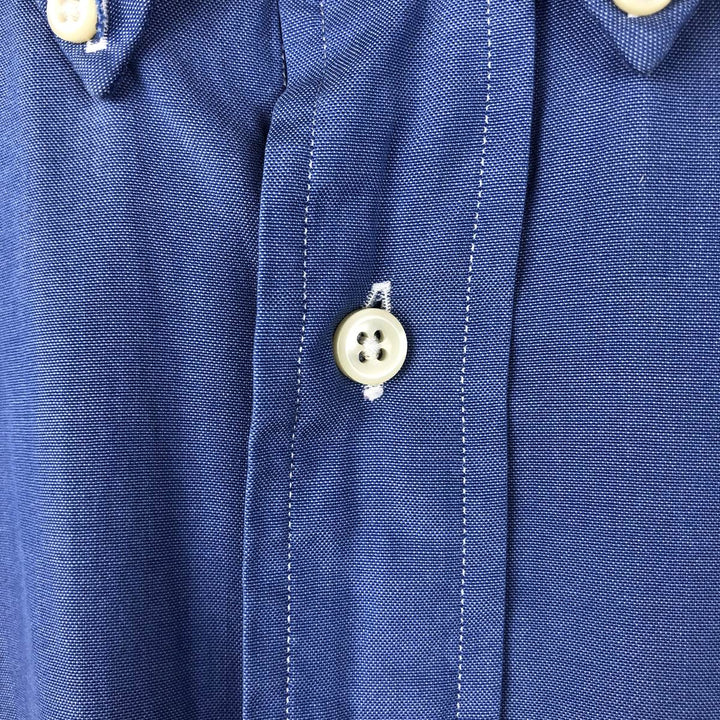 Ralph Lauren Classic Fit Long Sleeve Button Down Shirt Men's XL cotton blue type Vintage Second Hand