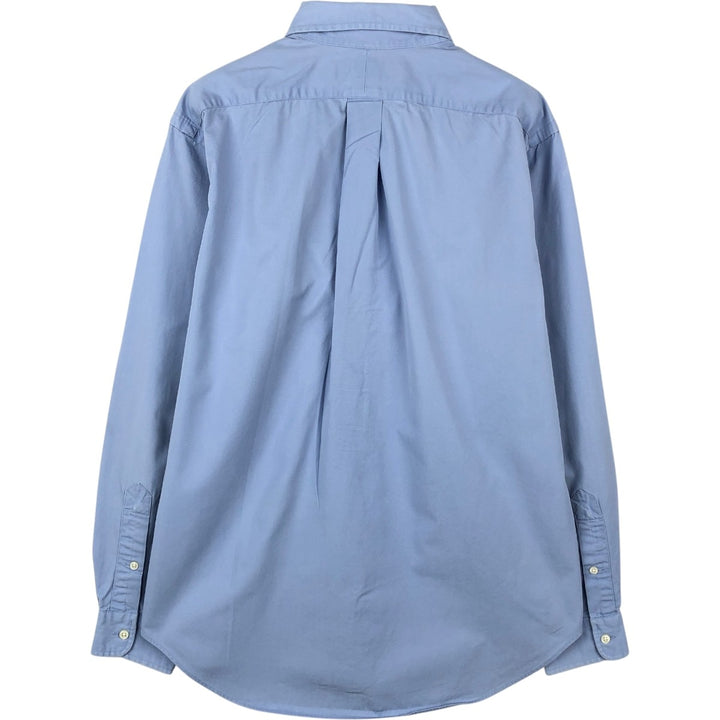 Ralph Lauren Classic Fit long sleeve button down shirt, men's size M cotton Blue type light blue Vintage Second Hand