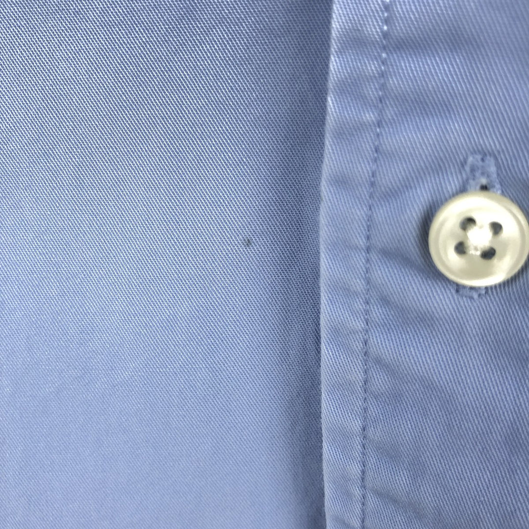 Ralph Lauren Classic Fit long sleeve button down shirt, men's size M cotton Blue type light blue Vintage Second Hand