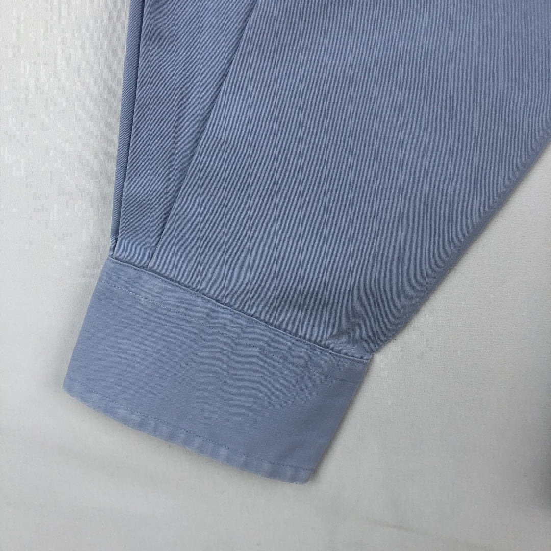 Ralph Lauren Classic Fit long sleeve button down shirt, men's size M cotton Blue type light blue Vintage Second Hand