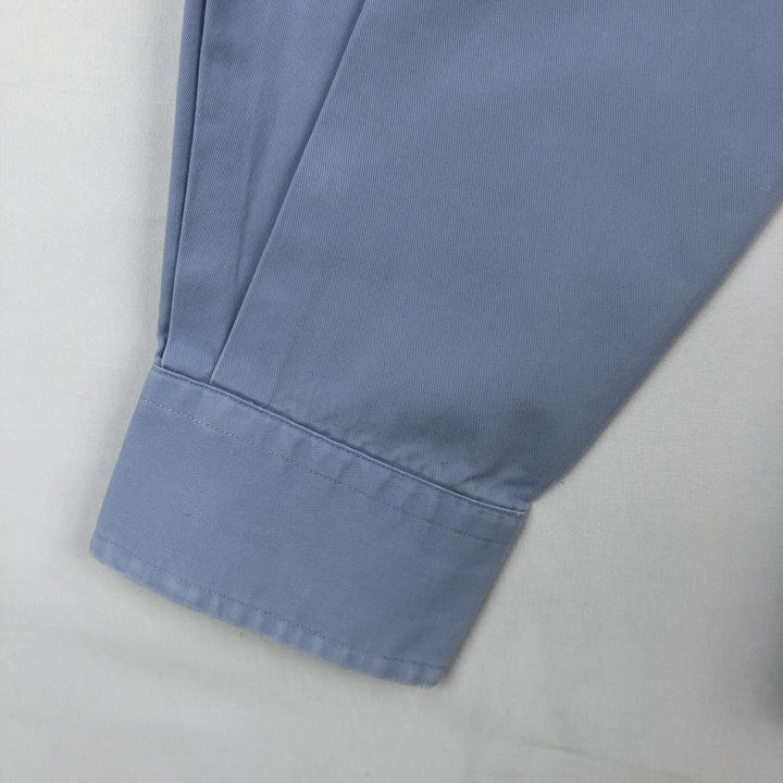 Ralph Lauren Classic Fit long sleeve button down shirt, men's size M cotton Blue type light blue Vintage Second Hand