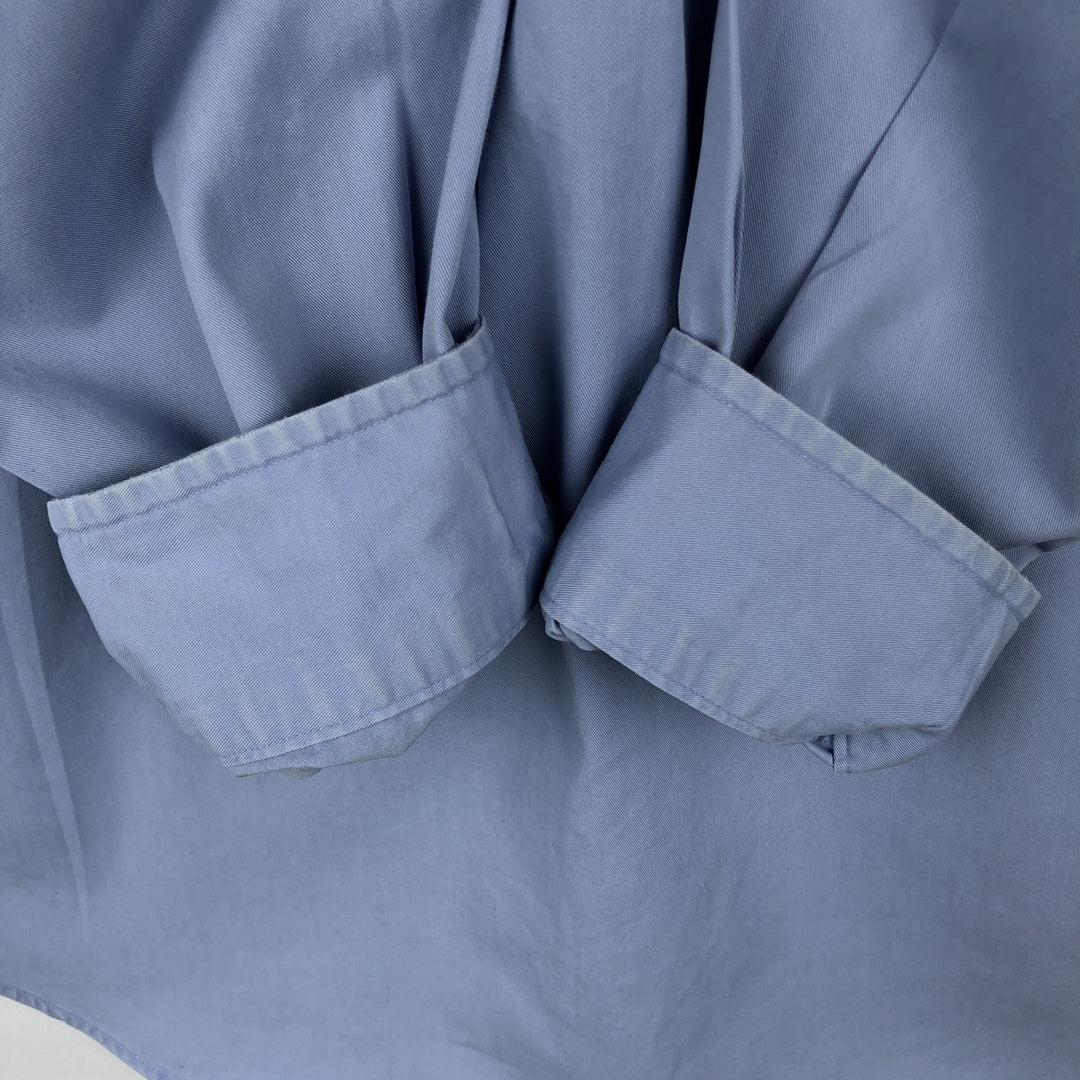 Ralph Lauren Classic Fit long sleeve button down shirt, men's size M cotton Blue type light blue Vintage Second Hand