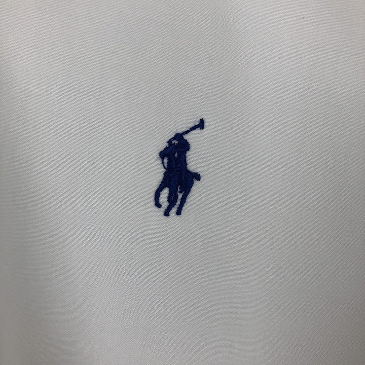 Ralph Lauren CUSTOM FIT long sleeve button down shirt, men's XL size cotton white type Vintage Second Hand