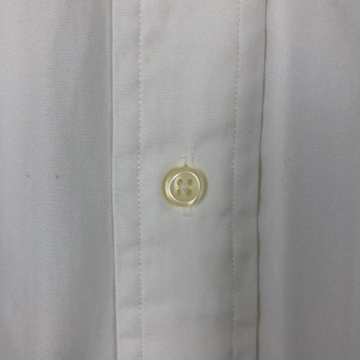 Ralph Lauren CUSTOM FIT long sleeve button down shirt, men's XL size cotton white type Vintage Second Hand