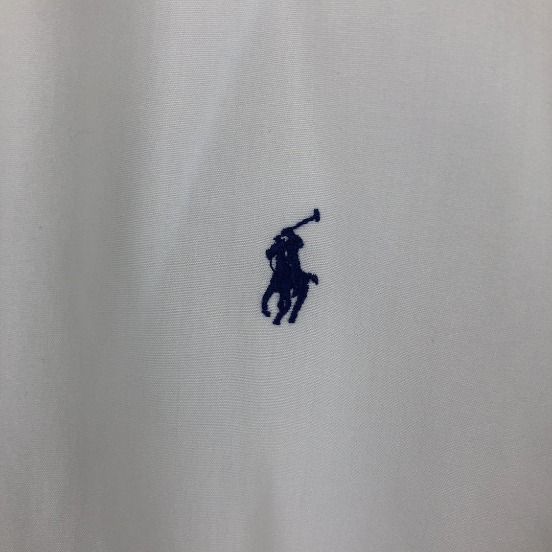 Ralph Lauren Classic Fit Long Sleeve Button Down Shirt, Men's Size L cotton white type Vintage Second Hand