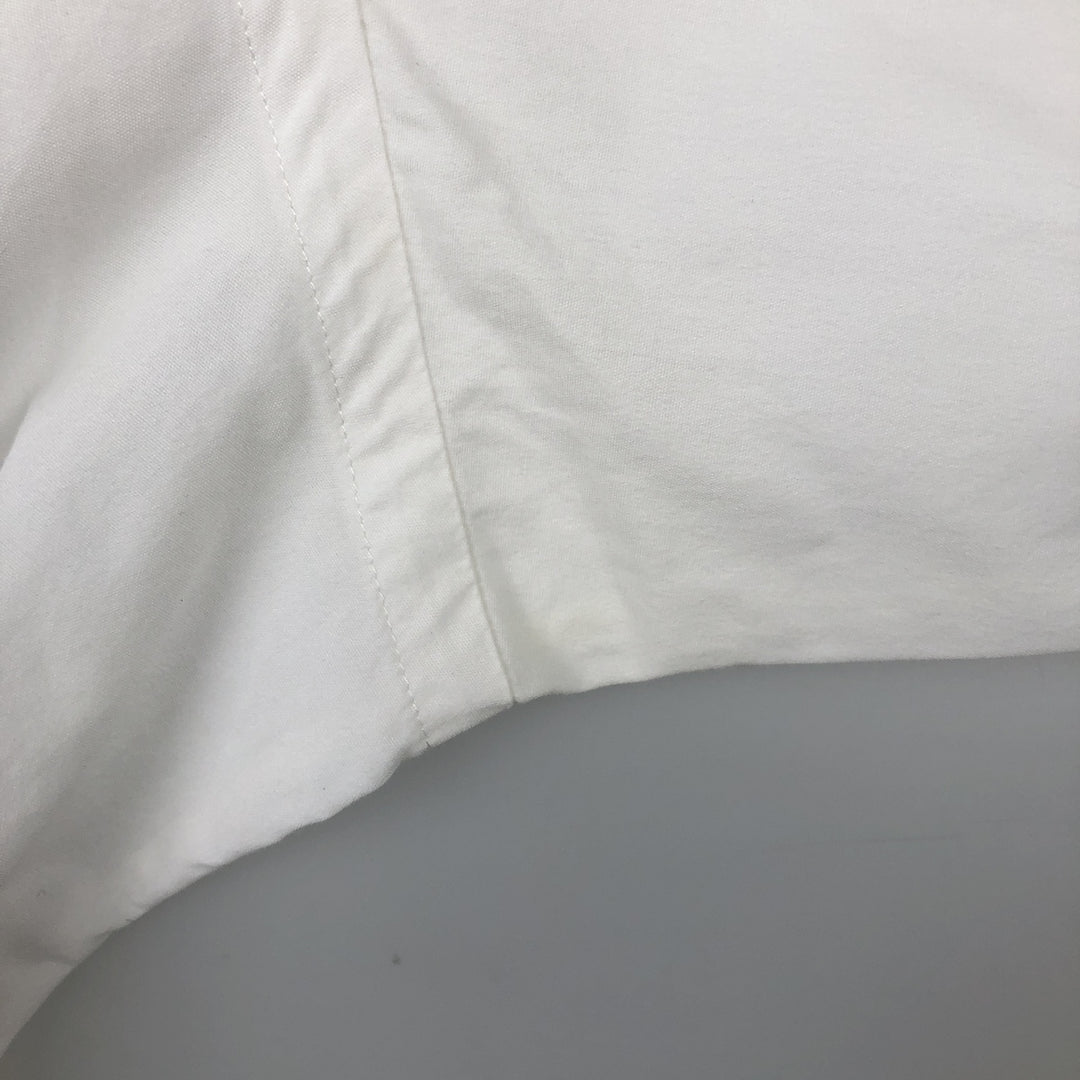 Ralph Lauren Classic Fit Long Sleeve Button Down Shirt, Men's Size L cotton white type Vintage Second Hand