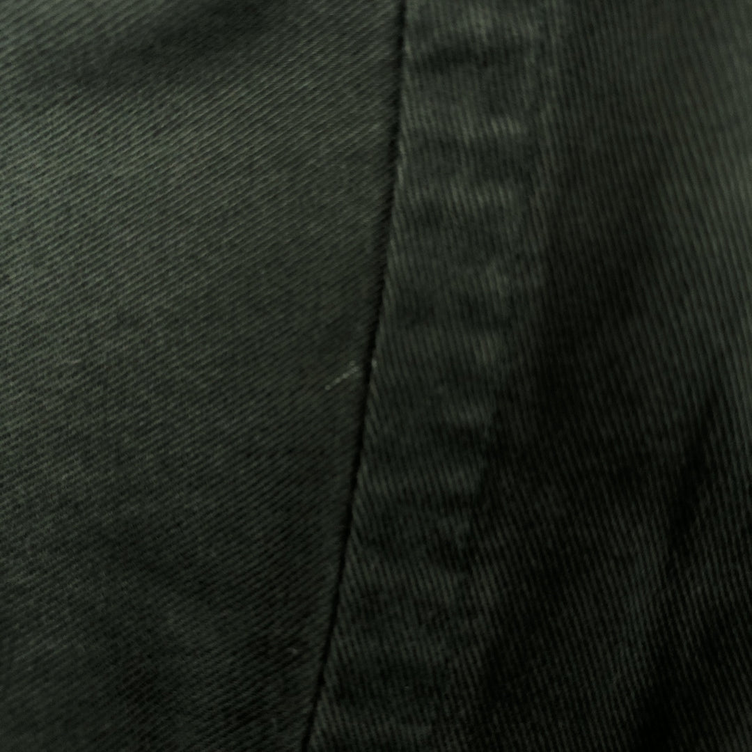 Ralph Lauren BLAIRE long sleeve button down shirt, men's size L cotton dark green Vintage Second Hand