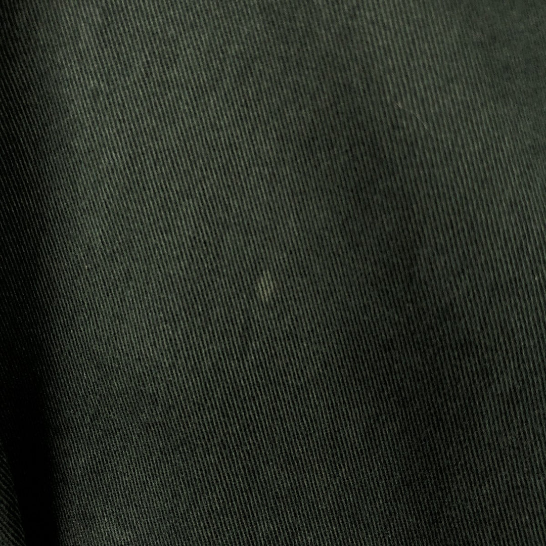 Ralph Lauren BLAIRE long sleeve button down shirt, men's size L cotton dark green Vintage Second Hand