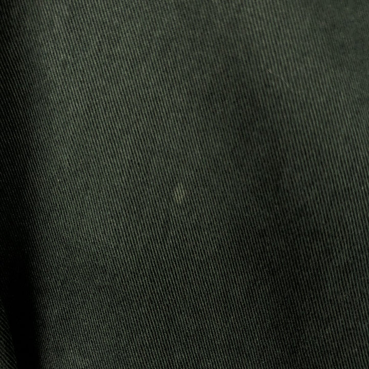Ralph Lauren BLAIRE long sleeve button down shirt, men's size L cotton dark green Vintage Second Hand
