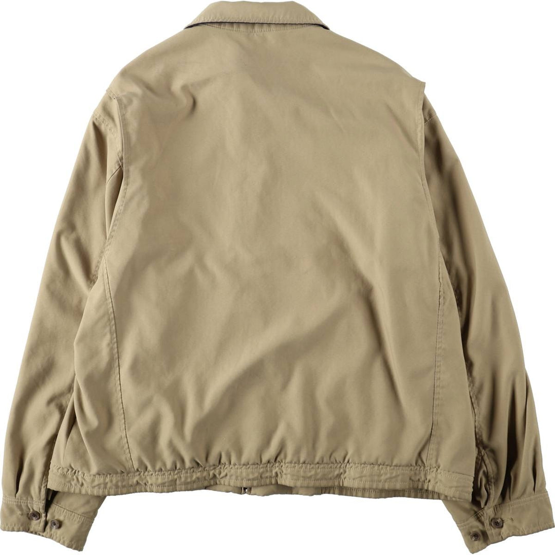 Ralph Lauren POLO by Ralph Lauren Swing Top Sports Jacket Men's L size polyester Beige type Vintage Second Hand