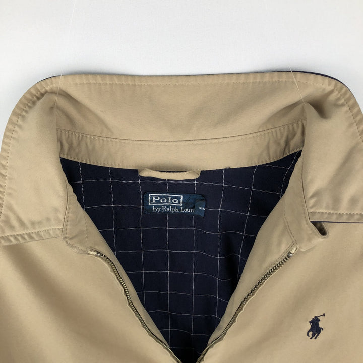 Ralph Lauren POLO by Ralph Lauren Swing Top Sports Jacket Men's L size polyester Beige type Vintage Second Hand