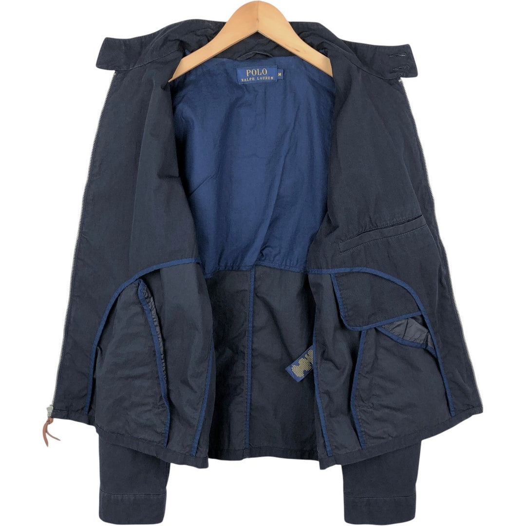 Ralph Lauren POLO RALPH LAUREN Harrington Jacket Swing Top Men's M cotton navy blue type Vintage Second Hand