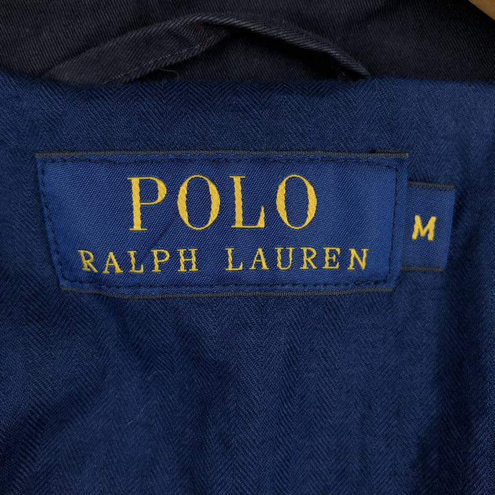 Ralph Lauren POLO RALPH LAUREN Harrington Jacket Swing Top Men's M cotton navy blue type Vintage Second Hand