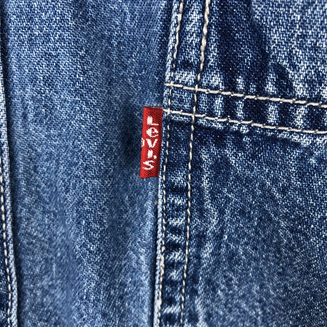 Levi's Red Tab Long Sleeve Denim Shirt, Men's Size L cotton blue type Vintage Second Hand