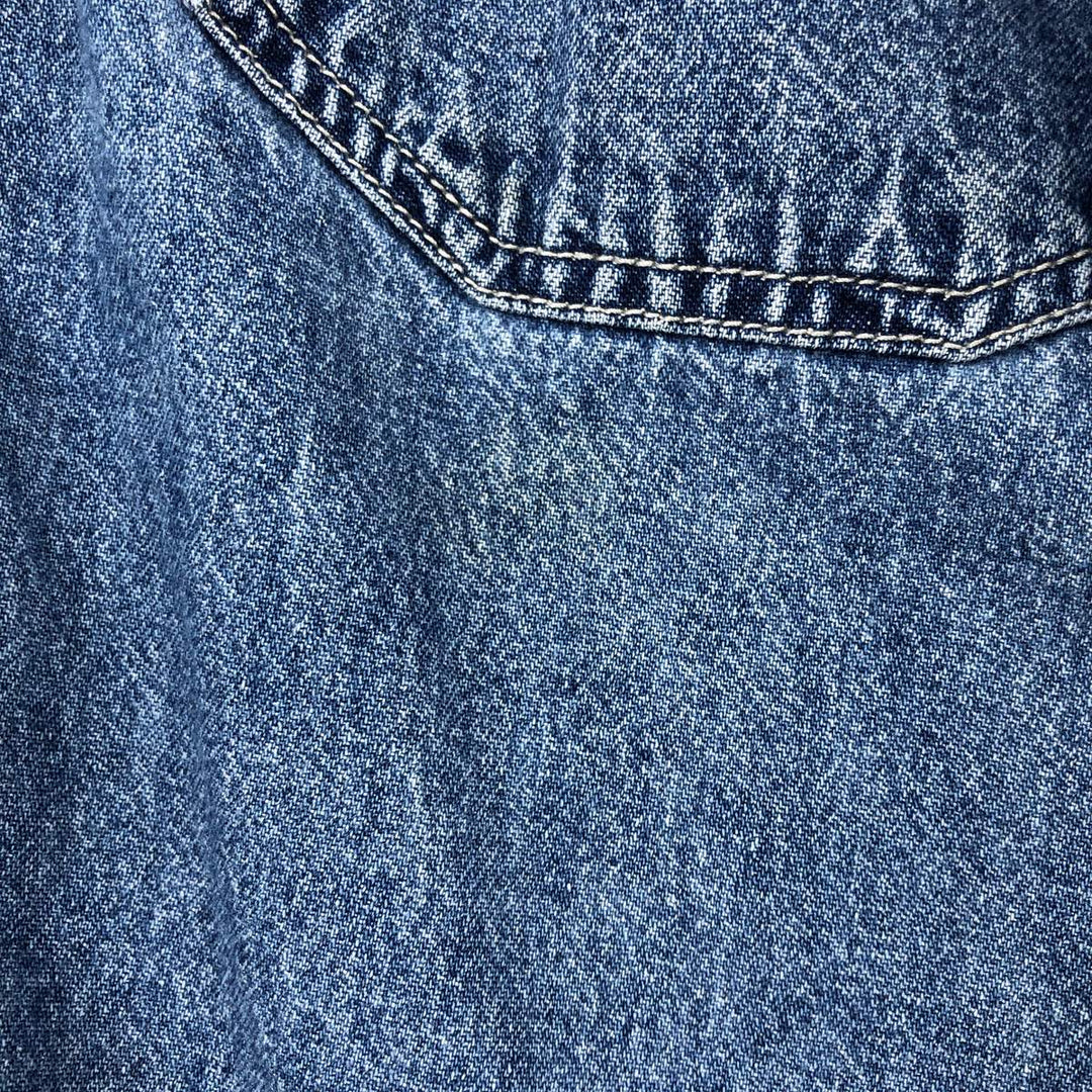Levi's Red Tab Long Sleeve Denim Shirt, Men's Size L cotton blue type Vintage Second Hand
