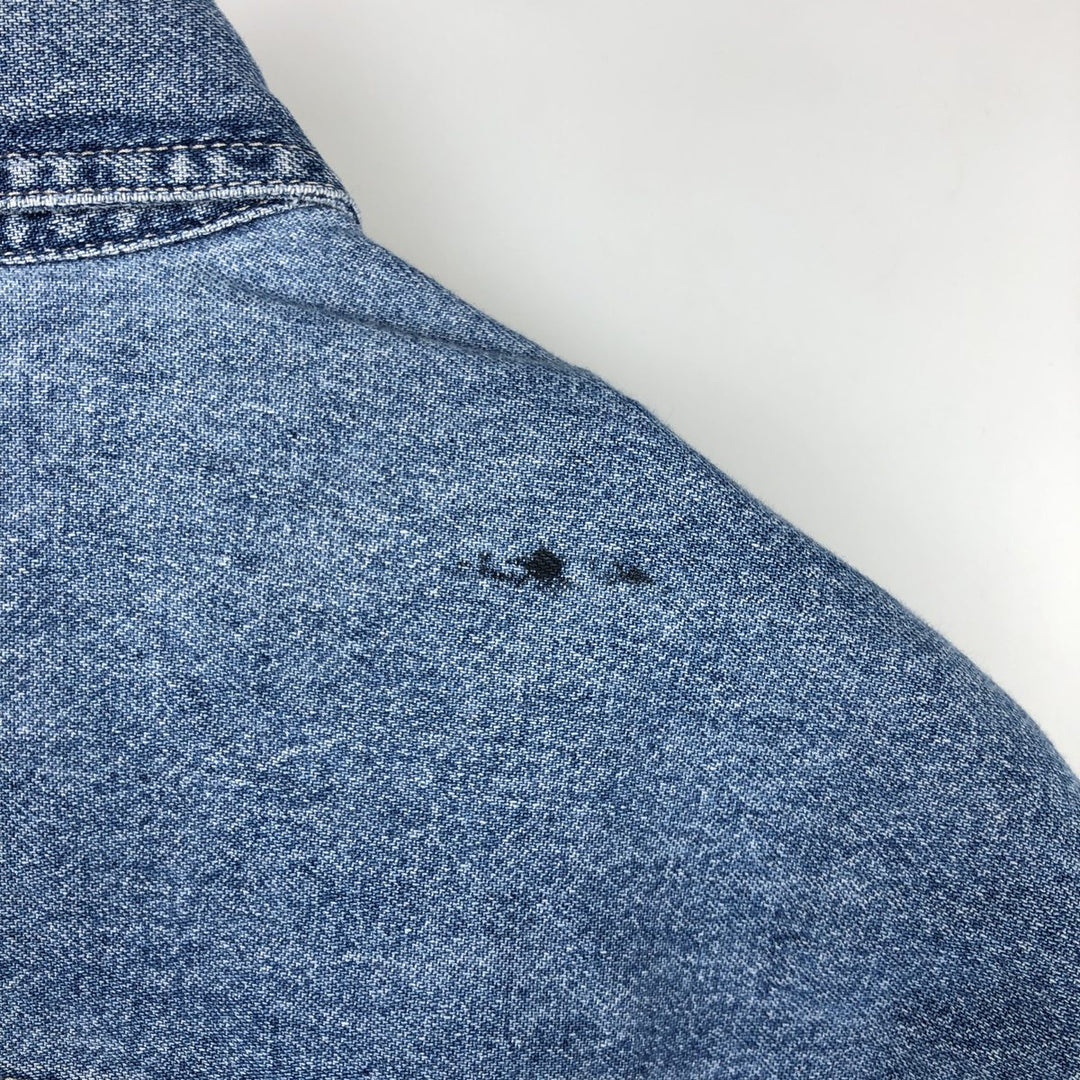 Levi's Red Tab Long Sleeve Denim Shirt, Men's Size L cotton blue type Vintage Second Hand