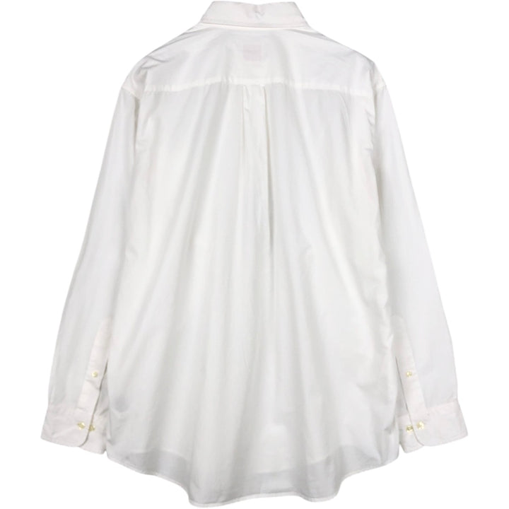 Brooks Brothers 346 long sleeve button-down shirt, men's size L cotton white type Vintage Second Hand