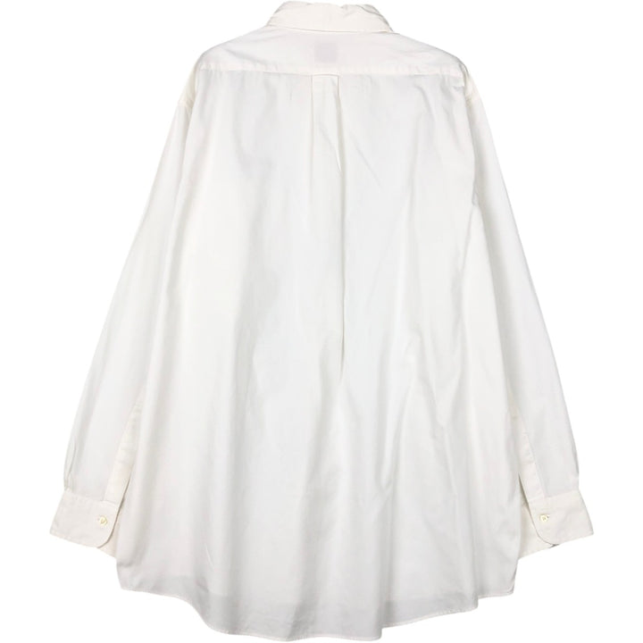 Brooks Brothers Est.1818 Long Sleeve Button Down Shirt Men's XL cotton white type Vintage Second Hand