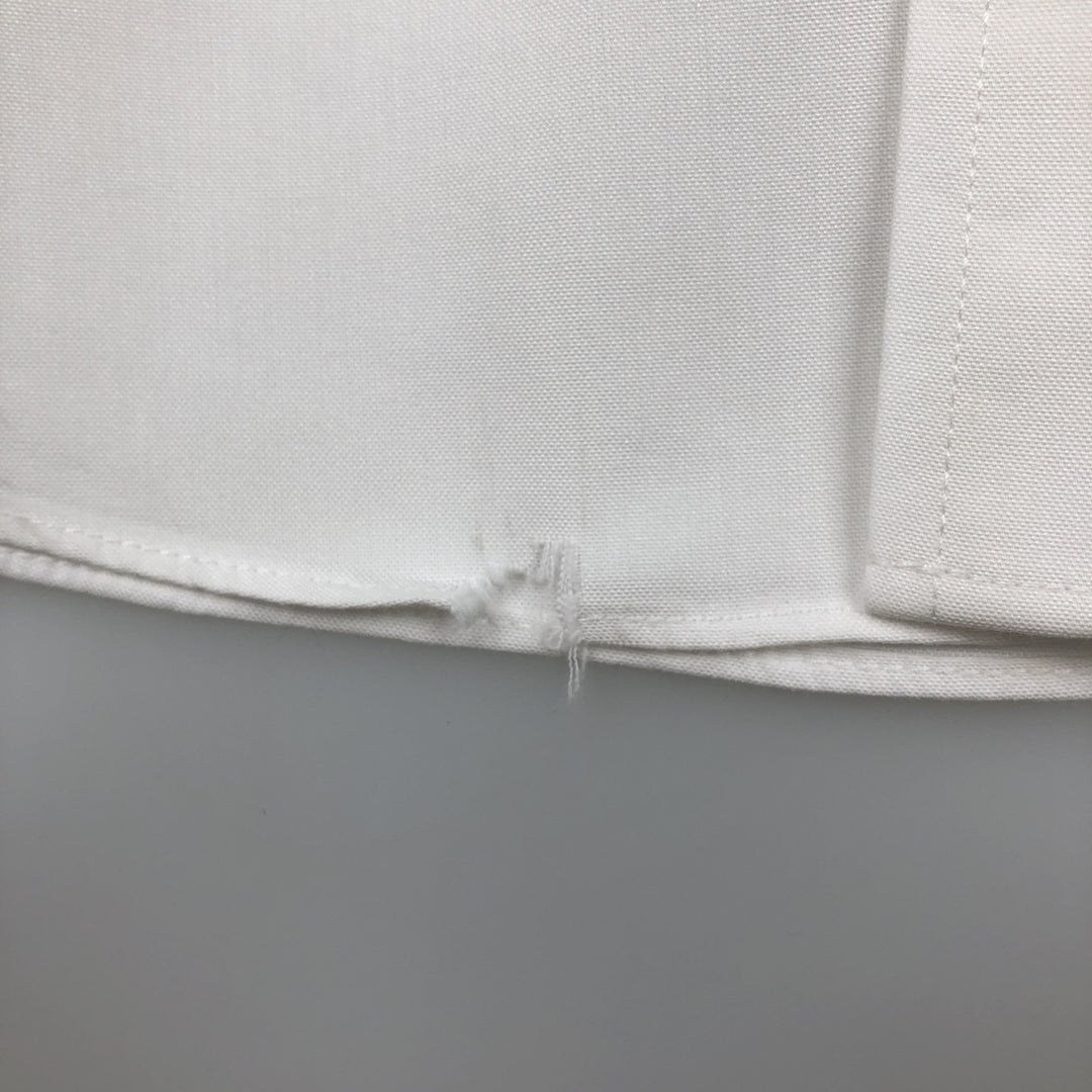 Brooks Brothers 1818 REGENT Long-Sleeve Cotton Shirt, Men's Size XL (approx.) cotton white type Vintage Second Hand