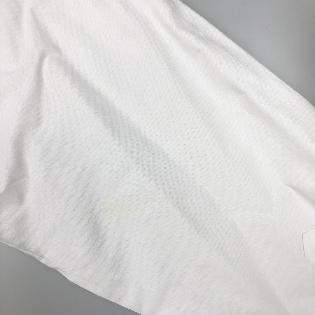 Brooks Brothers Est.1818 Regular Fit Long-Sleeve Button-Down Shirt, Men's Size L (approx.) Supima Cotton white type Vintage Second Hand