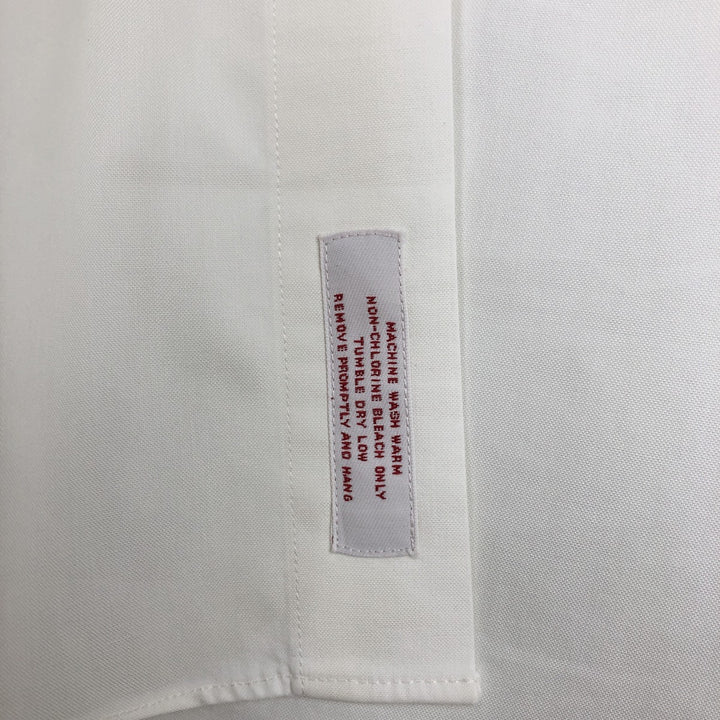 Brooks Brothers 346 long sleeve button-down shirt, men's size L cotton white type Vintage Second Hand