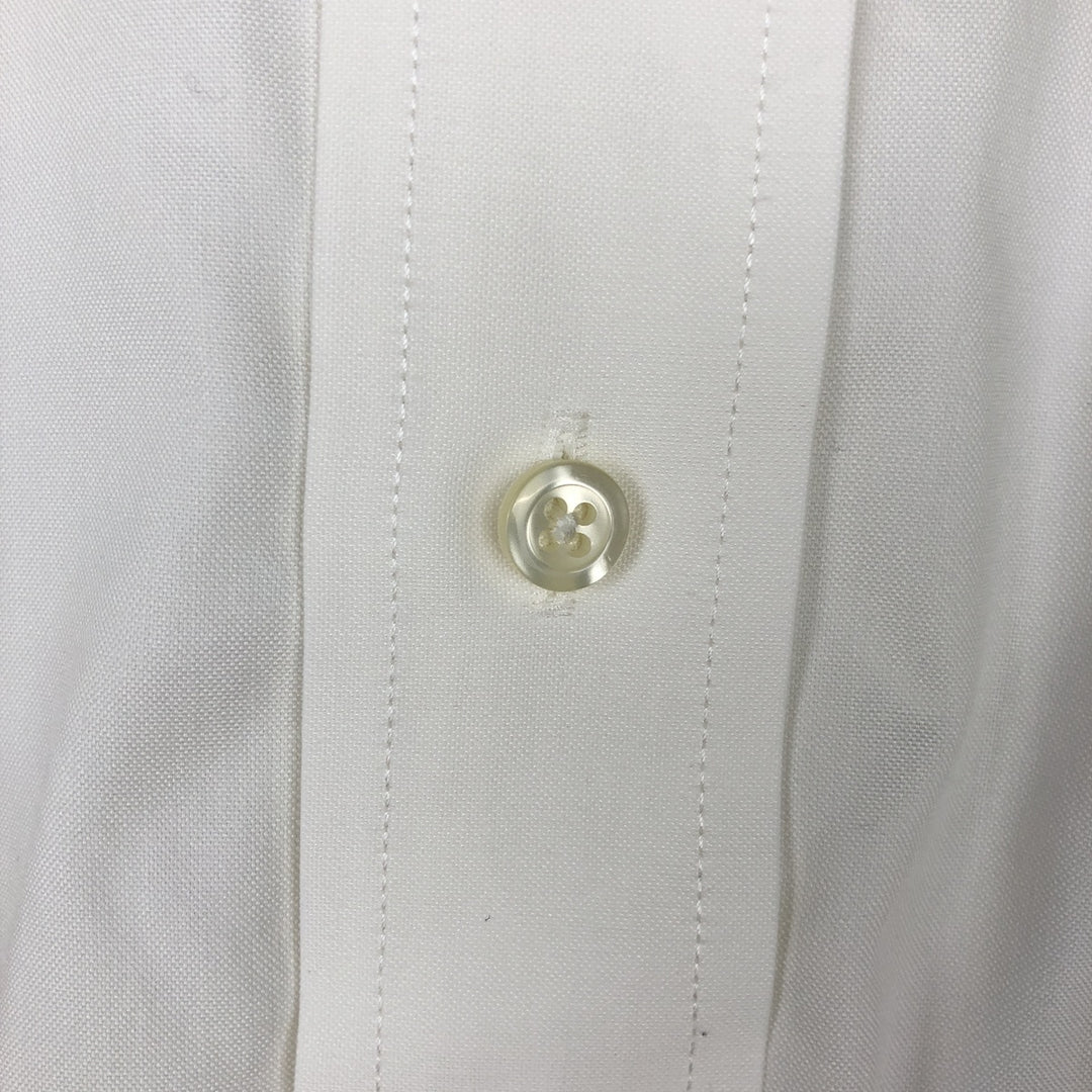 Brooks Brothers 346 long sleeve button-down shirt, men's size L cotton white type Vintage Second Hand