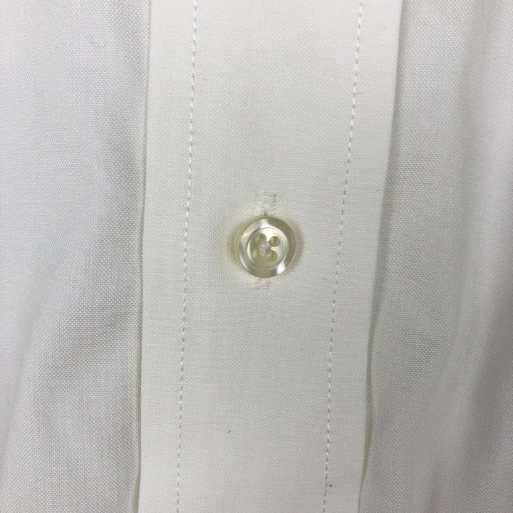 Brooks Brothers 346 long sleeve button-down shirt, men's size L cotton white type Vintage Second Hand