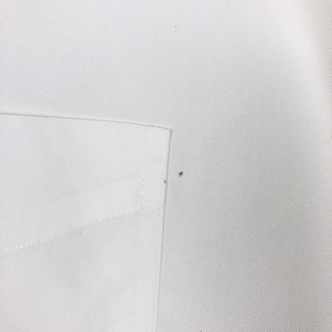 Brooks Brothers Est.1818 MADISON Long Sleeve Button Down Shirt, Men's XL Supima Cotton white type Vintage Second Hand