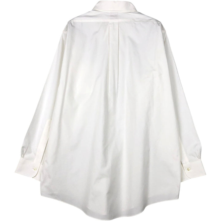 Brooks Brothers Est.1818 Traditional Fit Long-Sleeve Button-Down Shirt, Men's Size L (approx.) cotton white type Vintage Second Hand